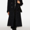 Giusa Brushed Wool Coat Giusa Brushed Wool Coat