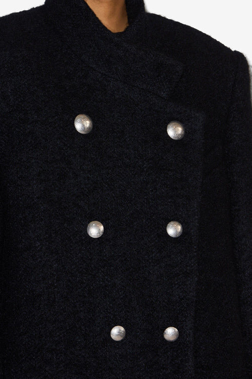 Giusa Brushed Wool Coat Giusa Brushed Wool Coat