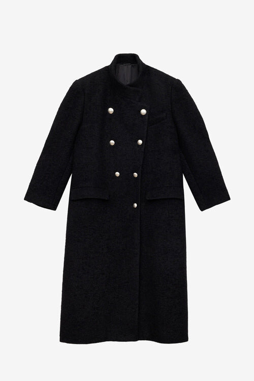 Giusa Brushed Wool Coat Giusa Brushed Wool Coat