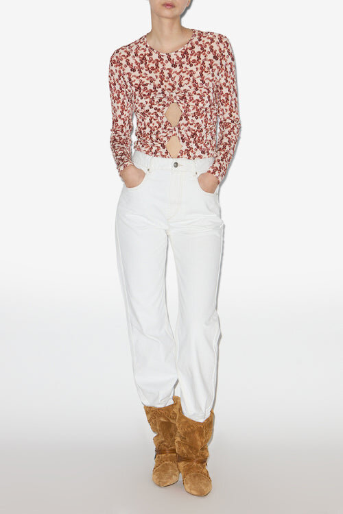 Gladice Gathered Jersey Top Gladice Gathered Jersey Top