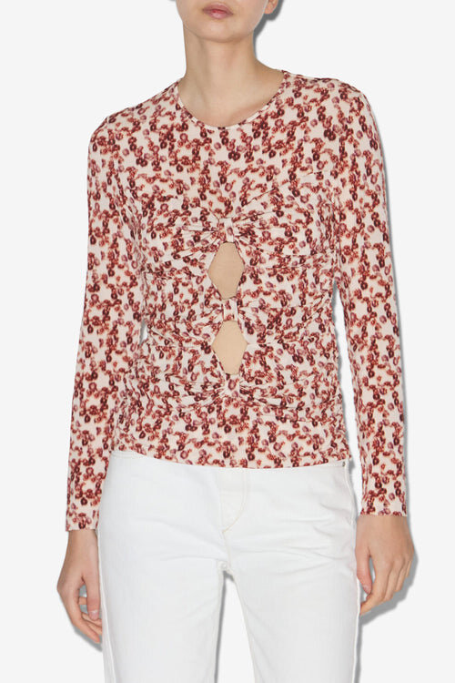 Gladice Gathered Jersey Top Gladice Gathered Jersey Top