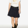Goldie Short Cotton and Lace Skirt Goldie Short Cotton and Lace Skirt
