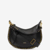 Grained Leather Bag with Studs Naoko Grained Leather Bag with Studs Naoko