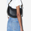 Grained Leather Bag with Studs Naoko Grained Leather Bag with Studs Naoko