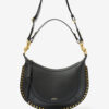 Grained Leather Bag with Studs Naoko Grained Leather Bag with Studs Naoko