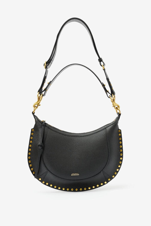 Grained Leather Bag with Studs Naoko Grained Leather Bag with Studs Naoko