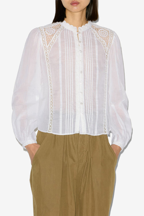 Greicy Cotton Voile Blouse Greicy Cotton Voile Blouse