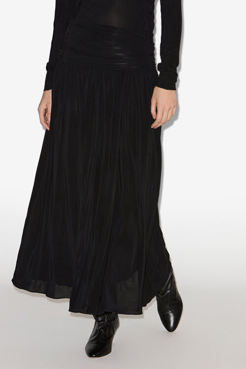 Gwendy Long Gathered Jersey Skirt Gwendy Long Gathered Jersey Skirt