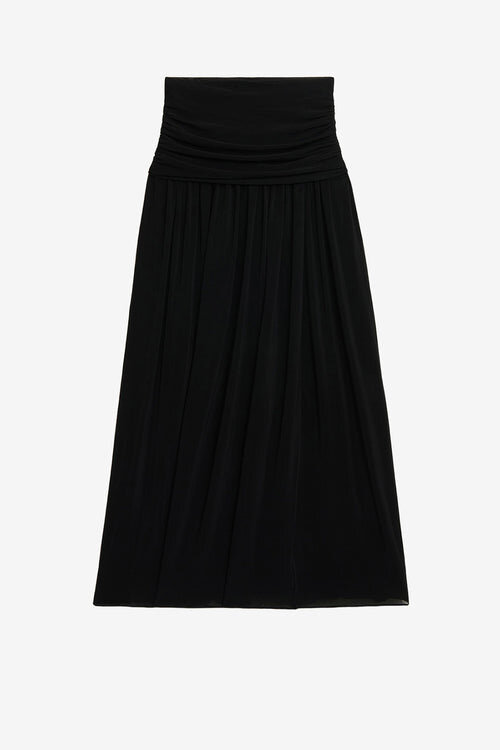 Gwendy Long Gathered Jersey Skirt Gwendy Long Gathered Jersey Skirt