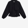 Gwenola Short Satiny Technical Fabric Jacket Gwenola Short Satiny Technical Fabric Jacket