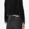 Hady Short Embroidered Velvet Jacket
