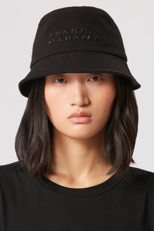 Haley Embroidered Bucket Hat with Logo Haley Embroidered Bucket Hat with Logo