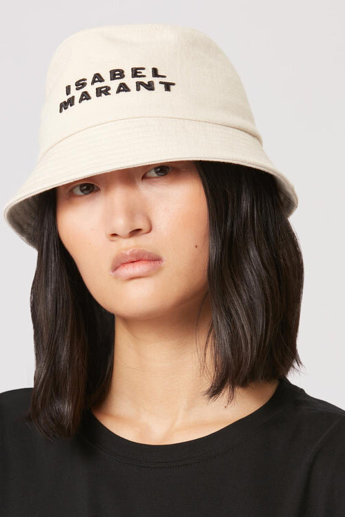 Haley Embroidered Bucket Hat with Logo Haley Embroidered Bucket Hat with Logo