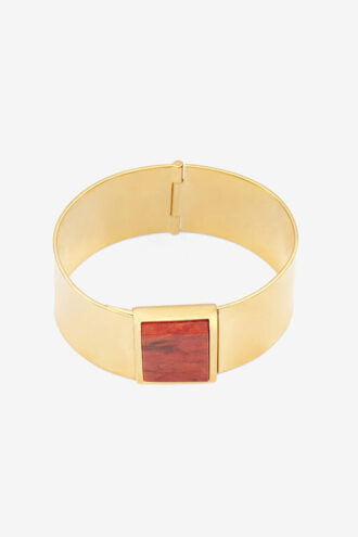 Halona Brass Cuff Bracelet