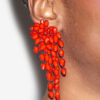 Hanabi Beaded Pendant Earrings Hanabi Beaded Pendant Earrings