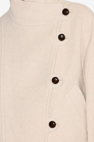 Hanis Short Wool Blend Coat