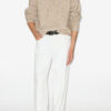 Hanori Flecked Knit Sweater Hanori Flecked Knit Sweater
