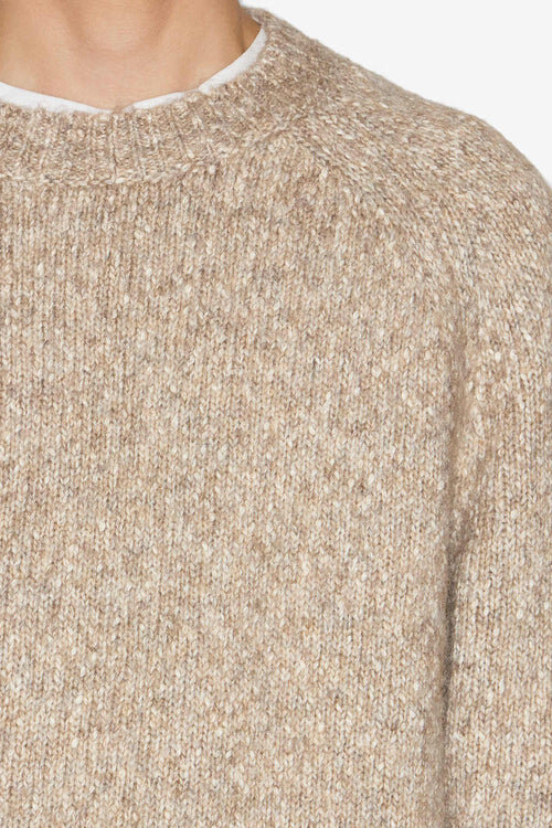 Hanori Flecked Knit Sweater Hanori Flecked Knit Sweater