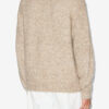 Hanori Flecked Knit Sweater Hanori Flecked Knit Sweater