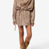 Harmony Floral Silk Jacquard Shirt Dress Harmony Floral Silk Jacquard Shirt Dress