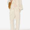 Hectorina Gathered Technical Fabric Pants Hectorina Gathered Technical Fabric Pants