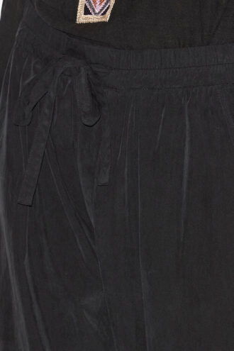 Hectorina Gathered Technical Fabric Pants Hectorina Gathered Technical Fabric Pants