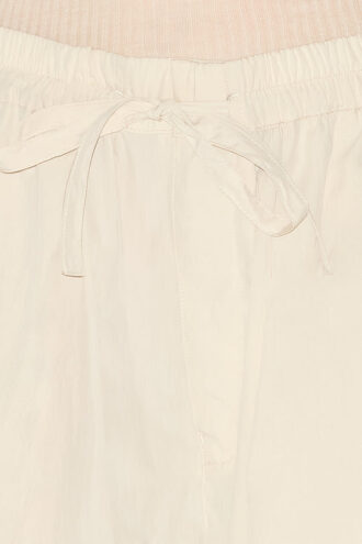 Hectorina Gathered Technical Fabric Pants Hectorina Gathered Technical Fabric Pants