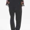 Hectorina Gathered Technical Fabric Pants Hectorina Gathered Technical Fabric Pants