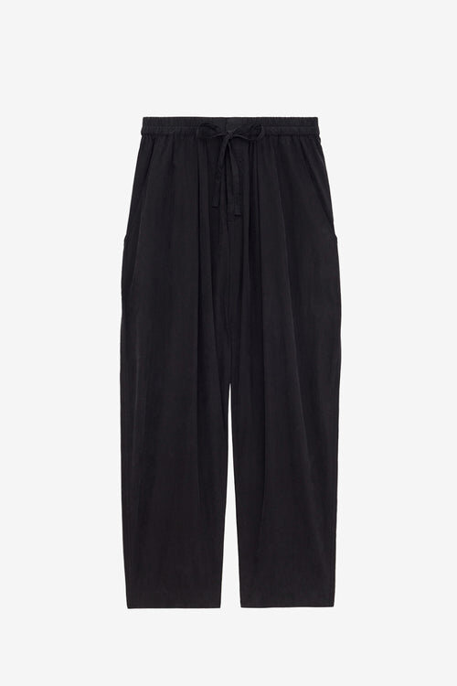 Hectorina Gathered Technical Fabric Pants Hectorina Gathered Technical Fabric Pants