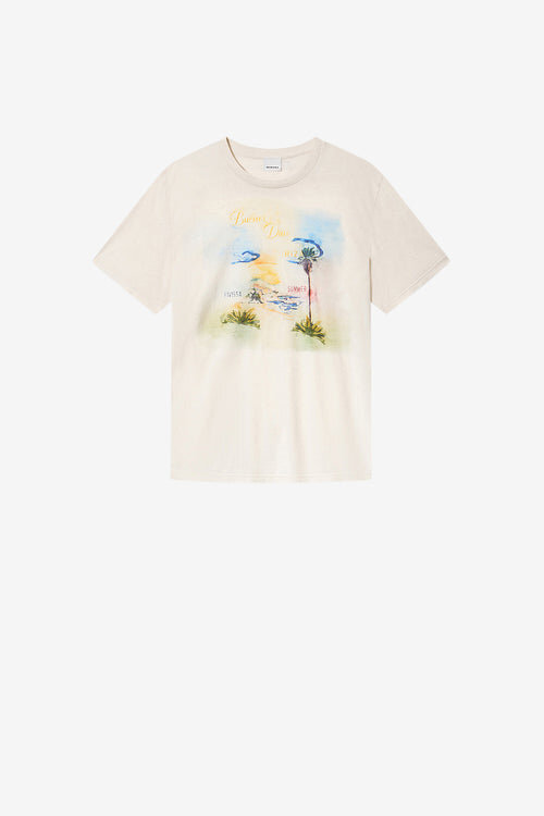 Honoré Short-Sleeve Printed Cotton T-Shirt Honoré Short-Sleeve Printed Cotton T-Shirt