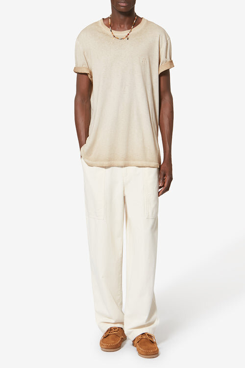 Honoré Short-Sleeve Vintage Faded Cotton T-Shirt Honoré Short-Sleeve Vintage Faded Cotton T-Shirt