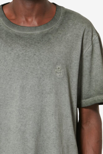 Honoré Short-Sleeve Vintage Faded Cotton T-Shirt