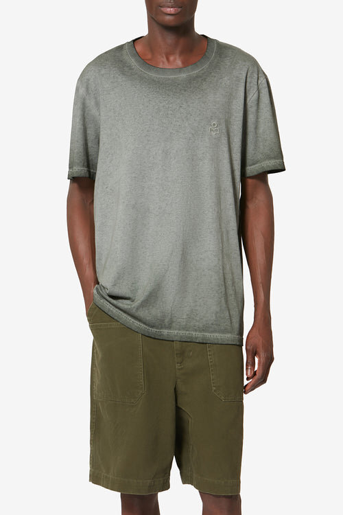 Honoré Short-Sleeve Vintage Faded Cotton T-Shirt Honoré Short-Sleeve Vintage Faded Cotton T-Shirt