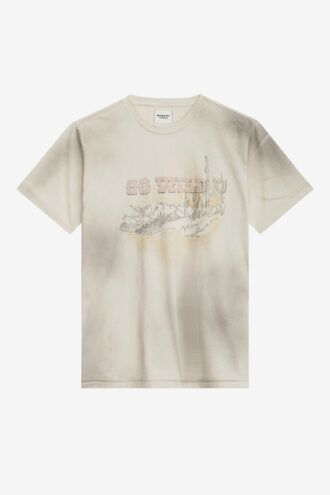 Honore Printed Linen T-Shirt
