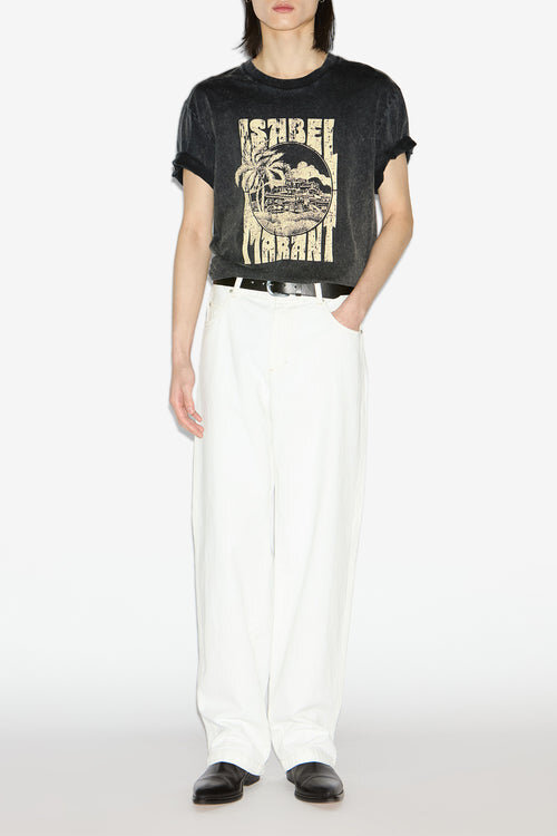 Honore T-Shirt with Printed Logo Honore T-Shirt with Printed Logo
