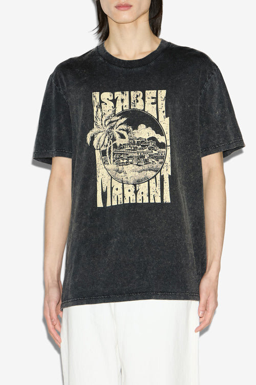 Honore T-Shirt with Printed Logo Honore T-Shirt with Printed Logo