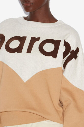Houston Cotton Sweatshirt with Logo