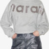 Houston Cotton Sweatshirt with Logo