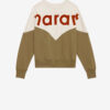 Houston Cotton Sweatshirt with Logo