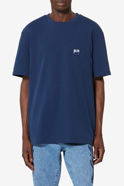Hugo Short-Sleeve Cotton T-Shirt with Patch Hugo Short-Sleeve Cotton T-Shirt with Patch