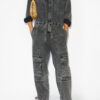 Idany Cotton Denim Overall with Long Sleeves Idany Cotton Denim Overall with Long Sleeves