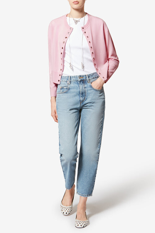 Idesia Merinos Wool and Cashmere Cardigan Idesia Merinos Wool and Cashmere Cardigan