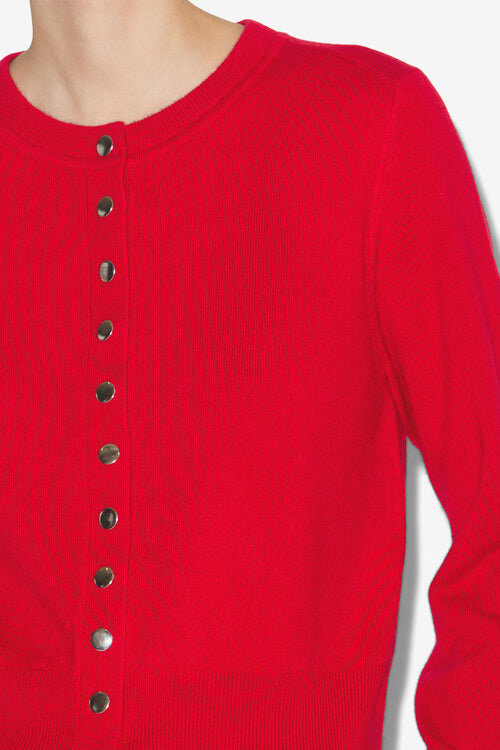 Idesia Merinos Wool and Cashmere Cardigan Idesia Merinos Wool and Cashmere Cardigan