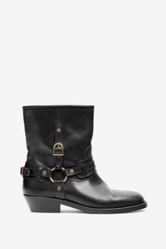 Ildred Calfskin Leather Boots Ildred Calfskin Leather Boots