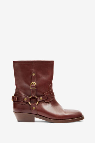 Ildred Calfskin Leather Boots Ildred Calfskin Leather Boots