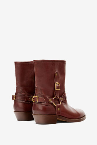 Ildred Calfskin Leather Boots Ildred Calfskin Leather Boots