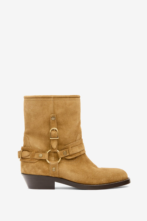 Ildred Suede Calfskin Leather Boots Ildred Suede Calfskin Leather Boots