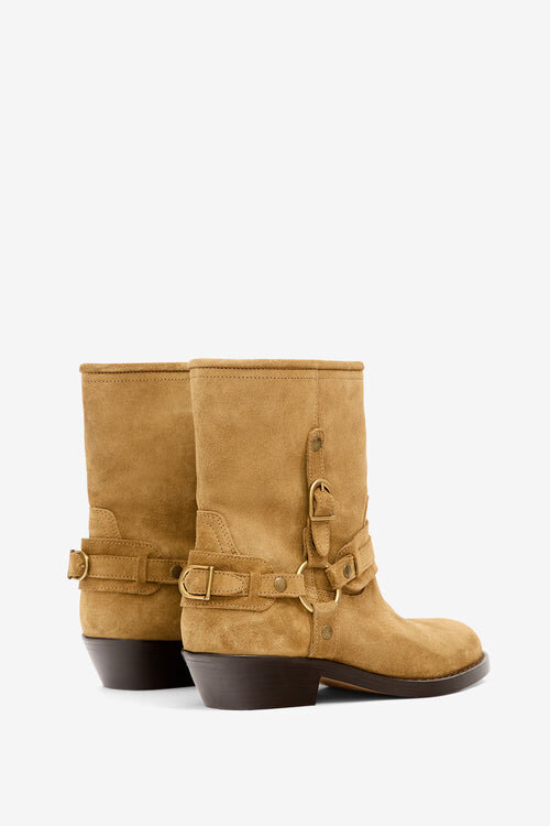 Ildred Suede Calfskin Leather Boots Ildred Suede Calfskin Leather Boots