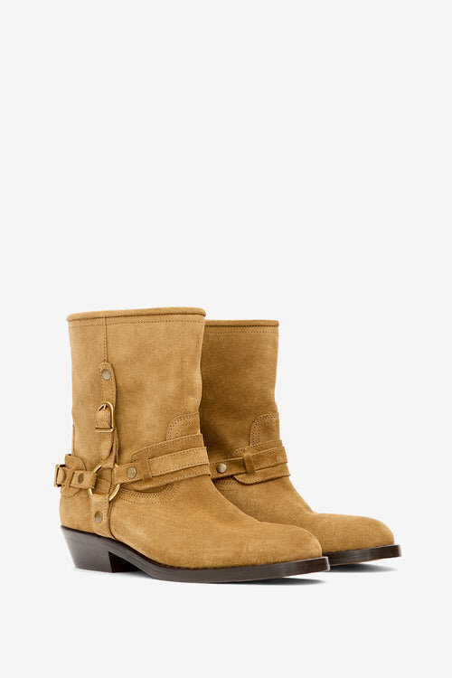 Ildred Suede Calfskin Leather Boots Ildred Suede Calfskin Leather Boots