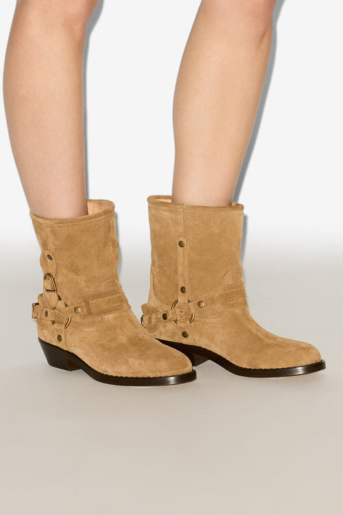 Ildred Suede Calfskin Leather Boots Ildred Suede Calfskin Leather Boots